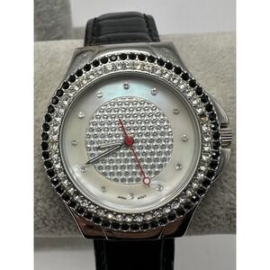 Gruen GR8295‎ New Battery Changeable Bezels Ladies MOP Watch 35MM 7" M80